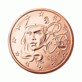 5 Cent UNC Frankrijk